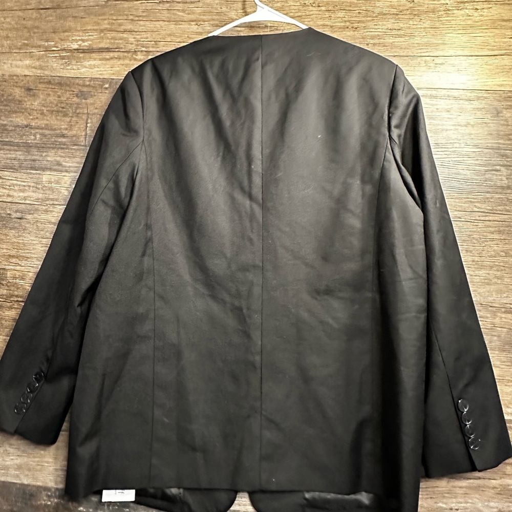 Commense Black Tailored Blazer Jacket Size Large - Picture 6 of 7